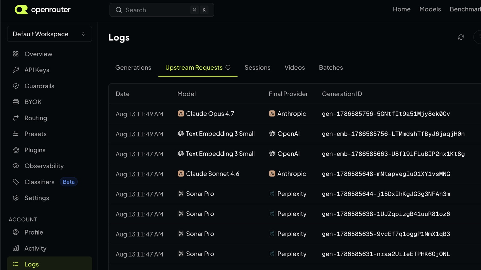 OpenRouter, the one connection we use to reach every model